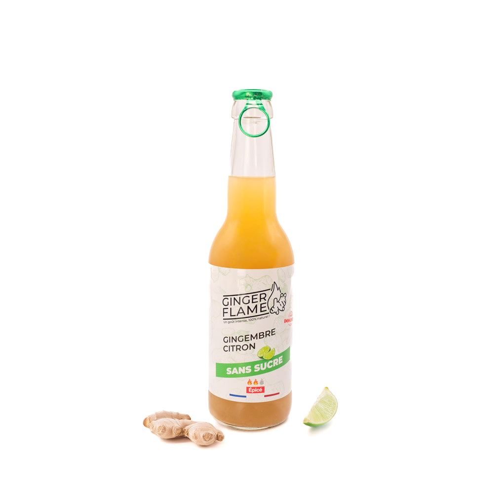NEW - SUGAR-FREE GINGER LEMON 33cl đ„đ„