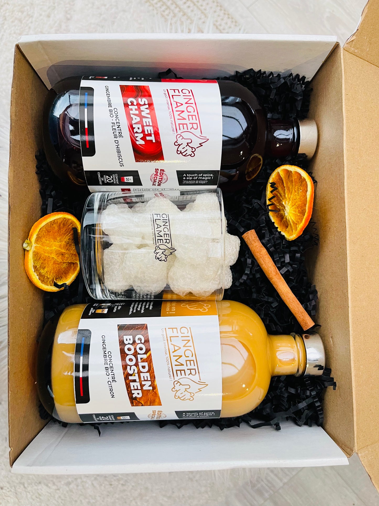 Ginger Lemon Concentrate Gift Set - Hibiscus Concentrate