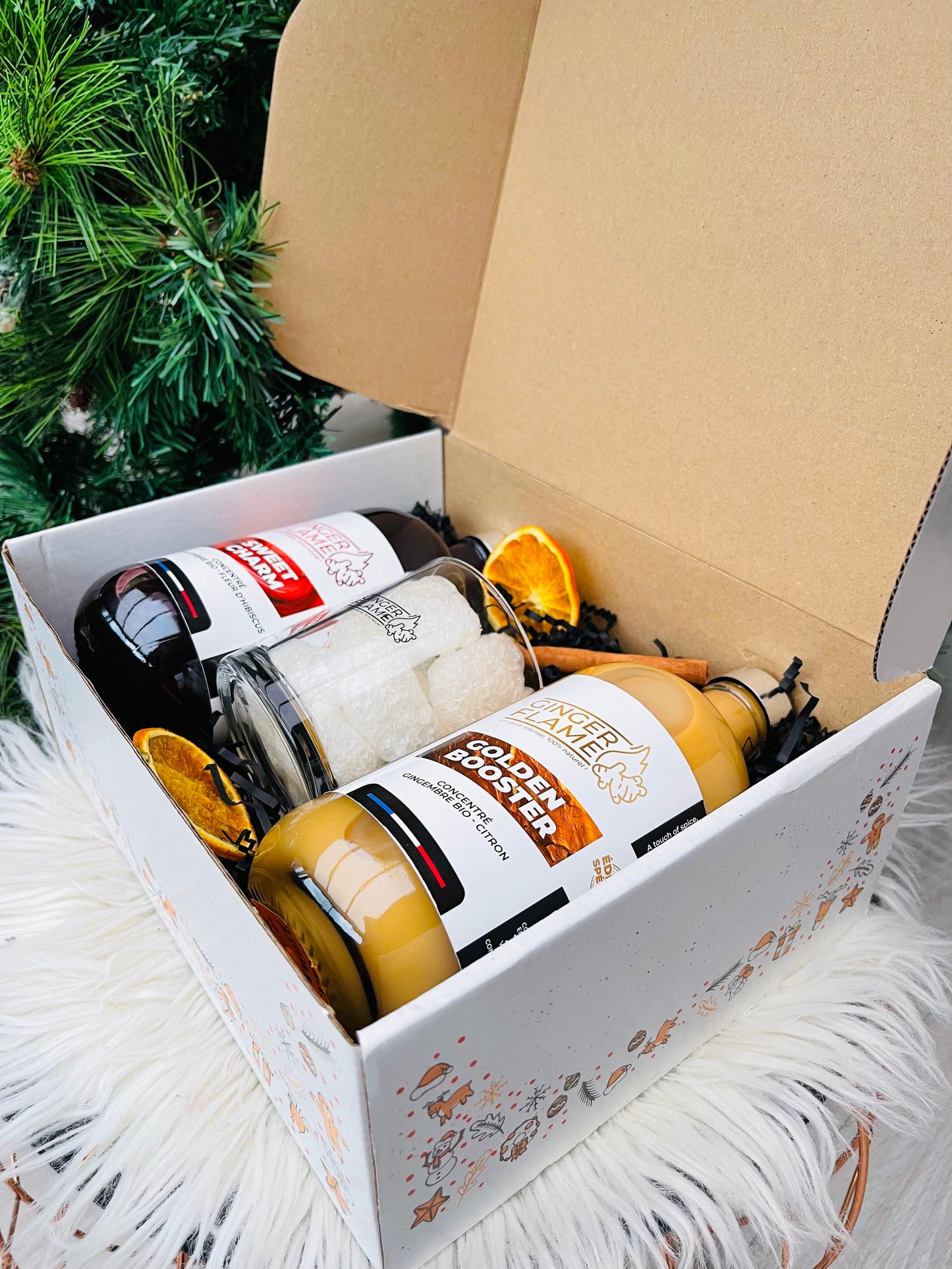 Ginger Lemon Concentrate Gift Set - Hibiscus Concentrate