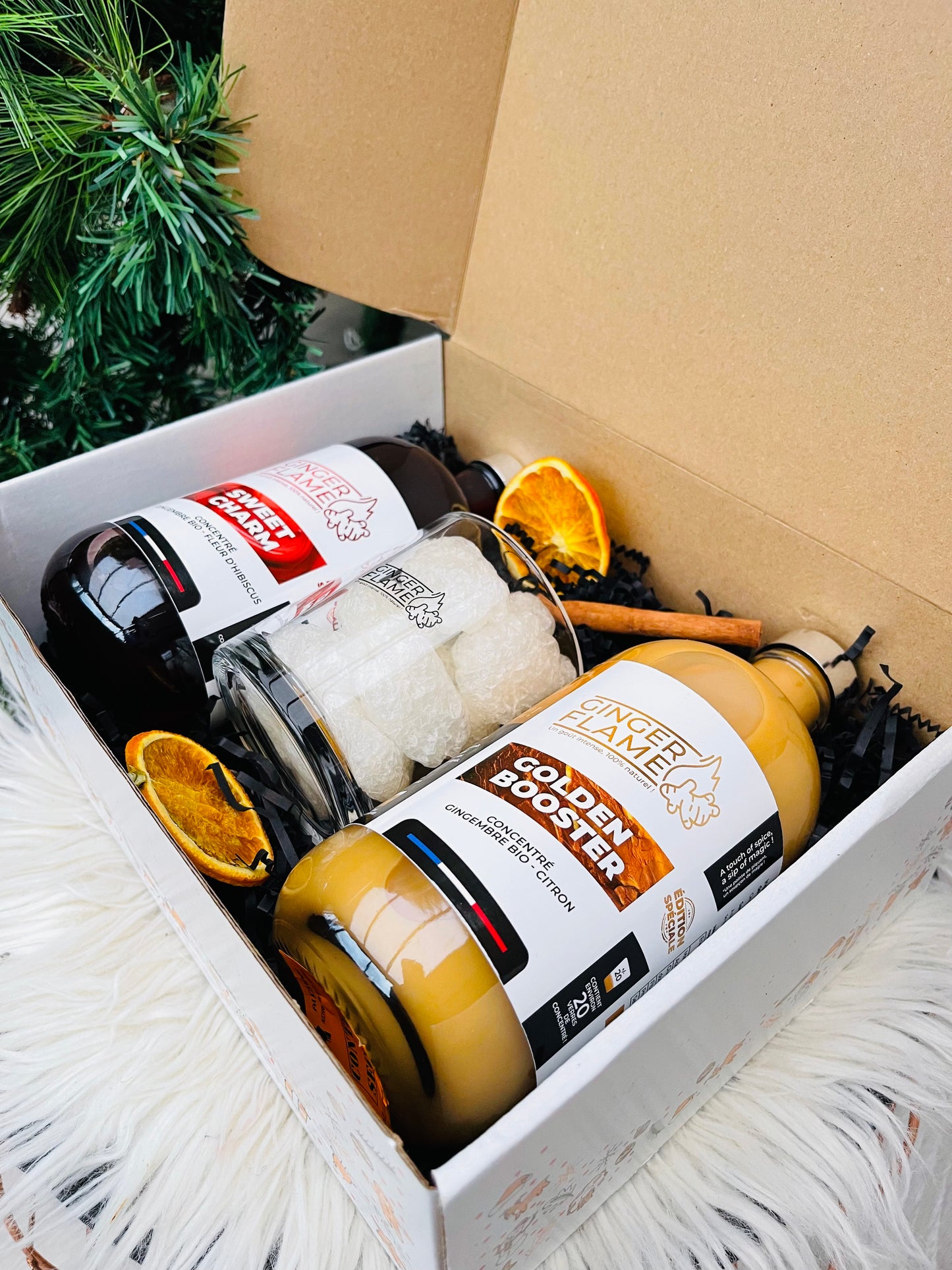 Ginger Lemon Concentrate Gift Set - Hibiscus Concentrate